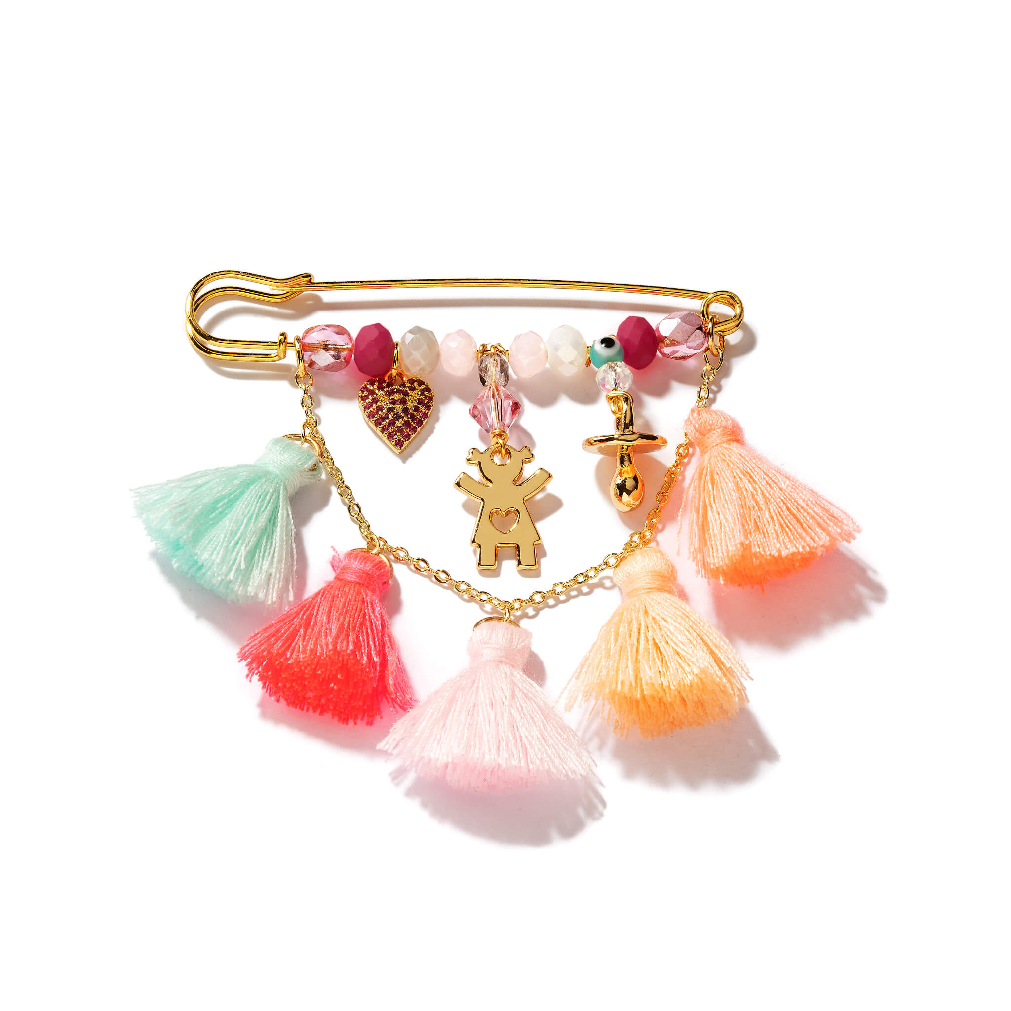 Tassel Baby Brooch