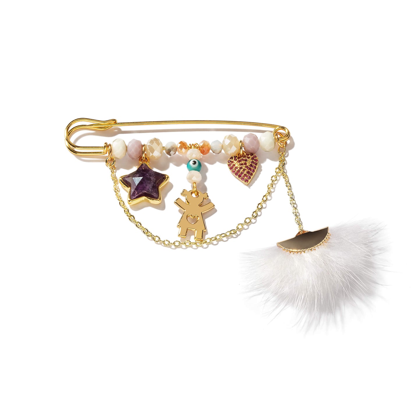 Tassel Baby Brooch